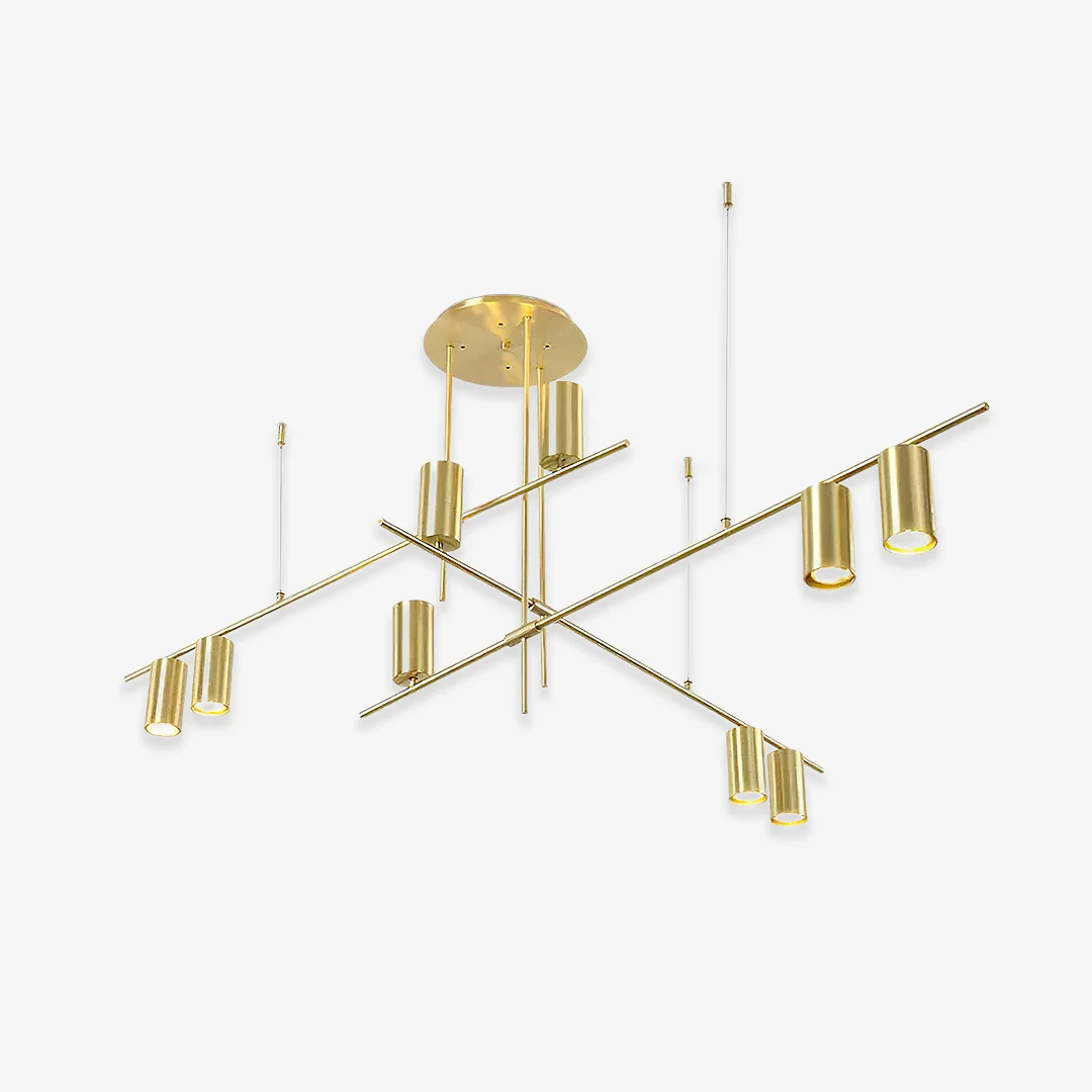 Unique Tribes Linear Chandelier Easy-to-Use