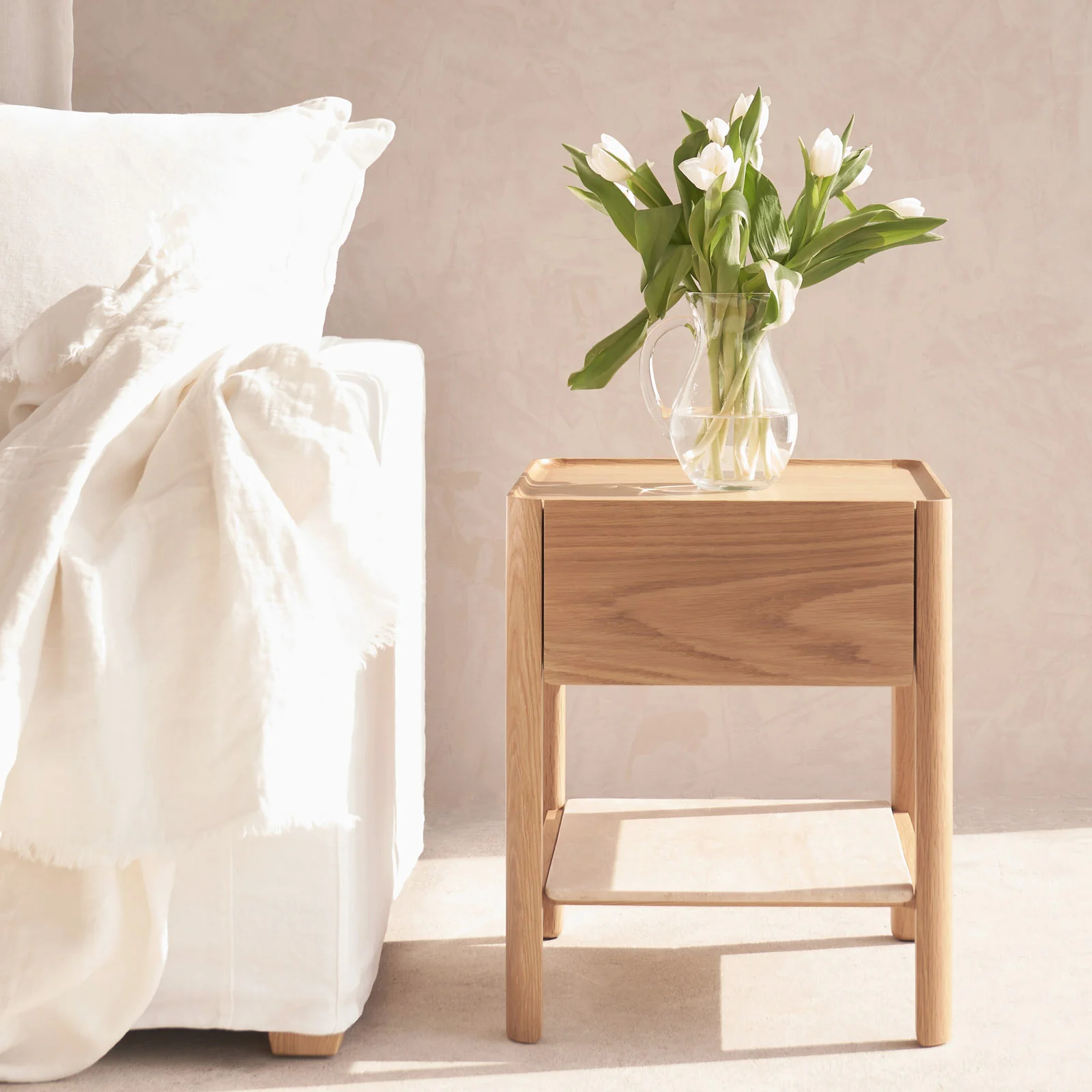 Luxury Tye Nightstand Bespoke Secure