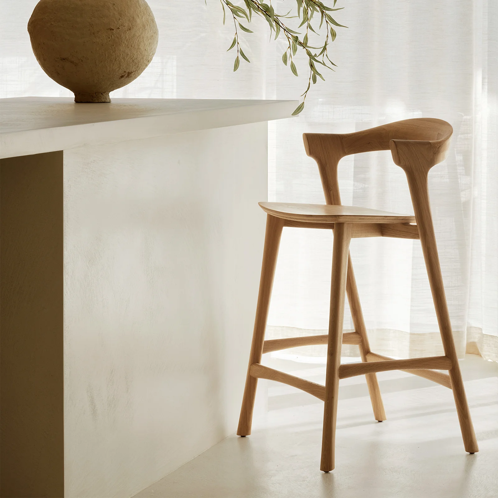 Original Bok Counter Stool Oak Specialty