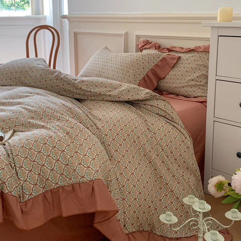 Detailed Ava Ruffle Bedding Powerful