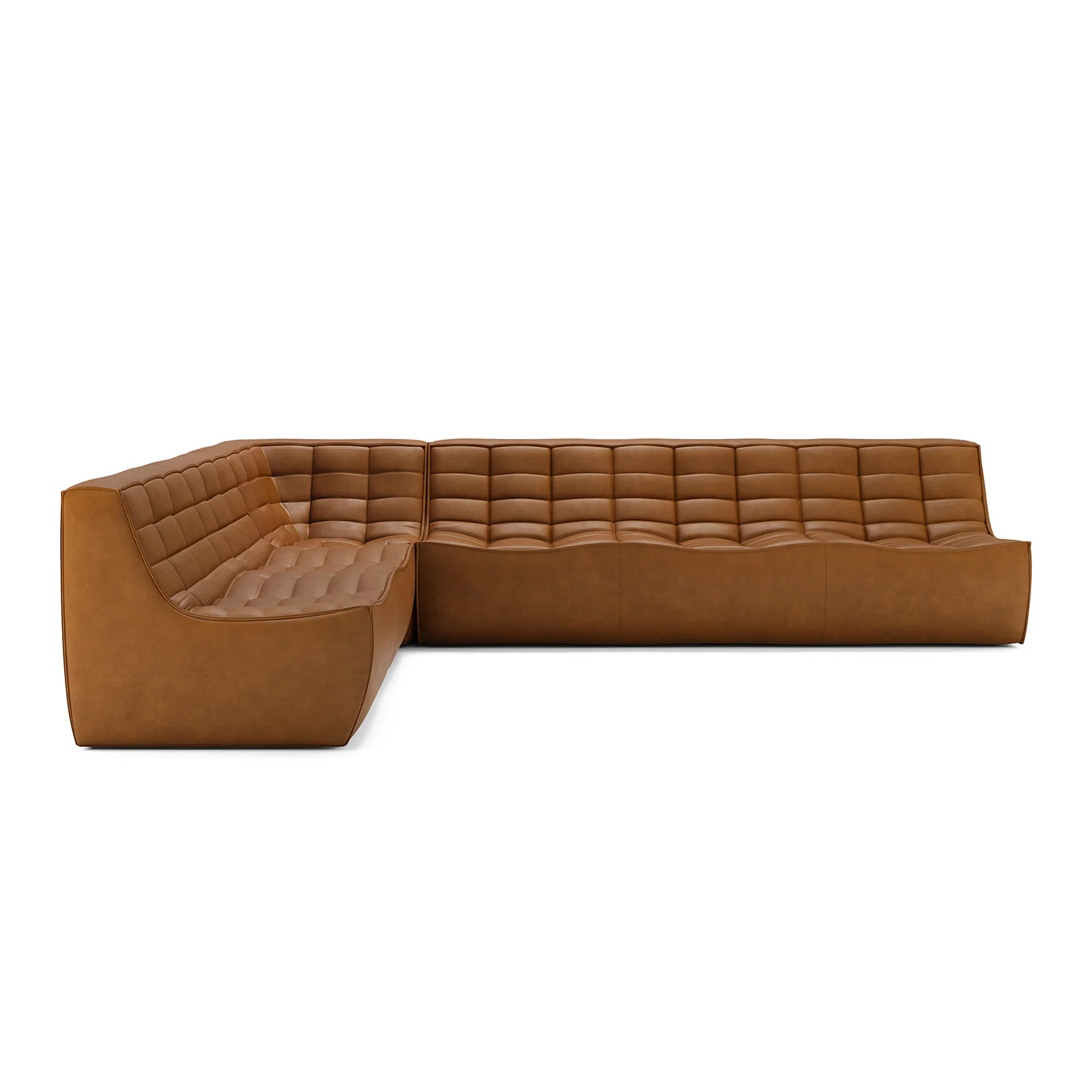 Reliable N701 Modular Sofa Set Old Saddle 301cm Modern