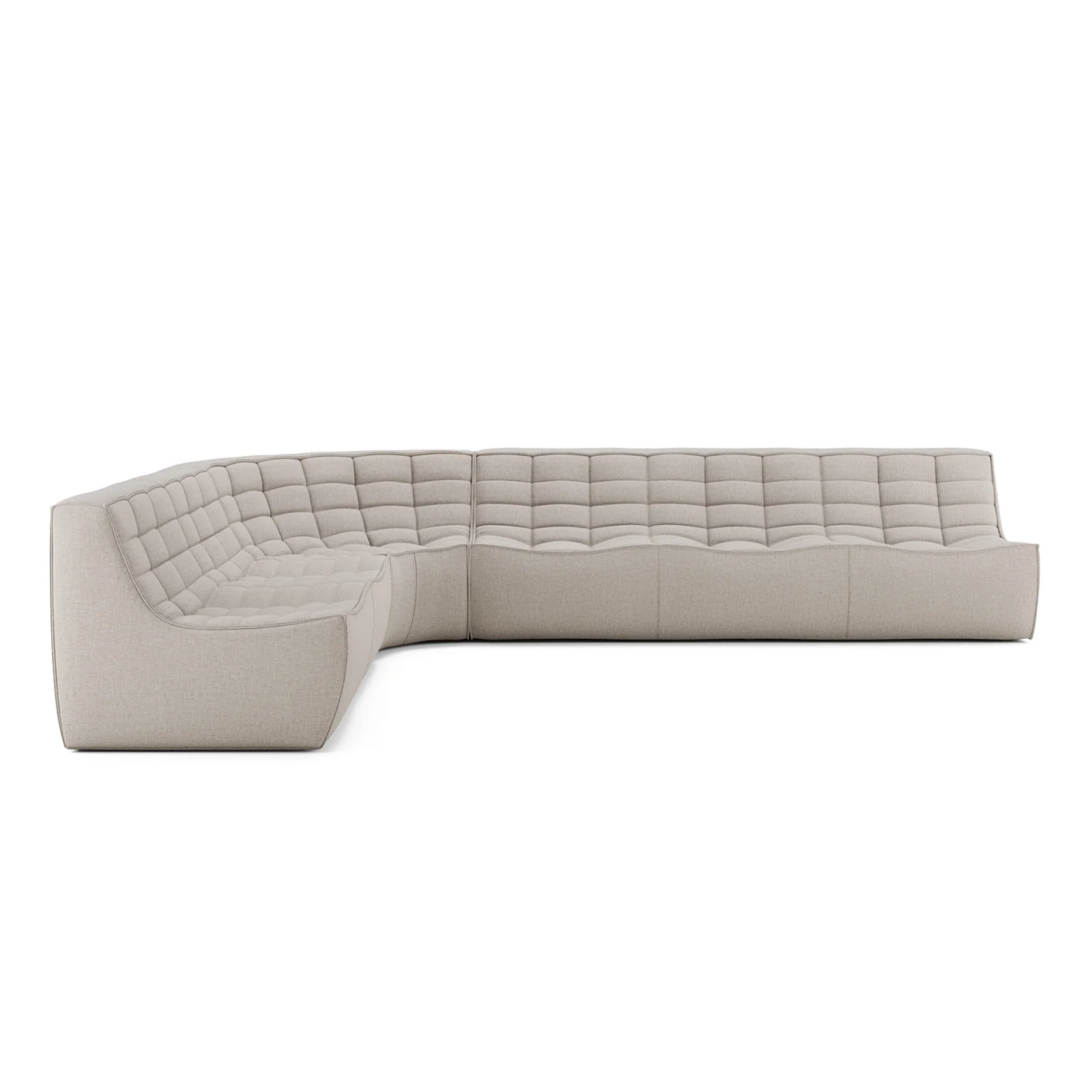 Sustainable N701 Modular Sofa Set Beige 330cm Original