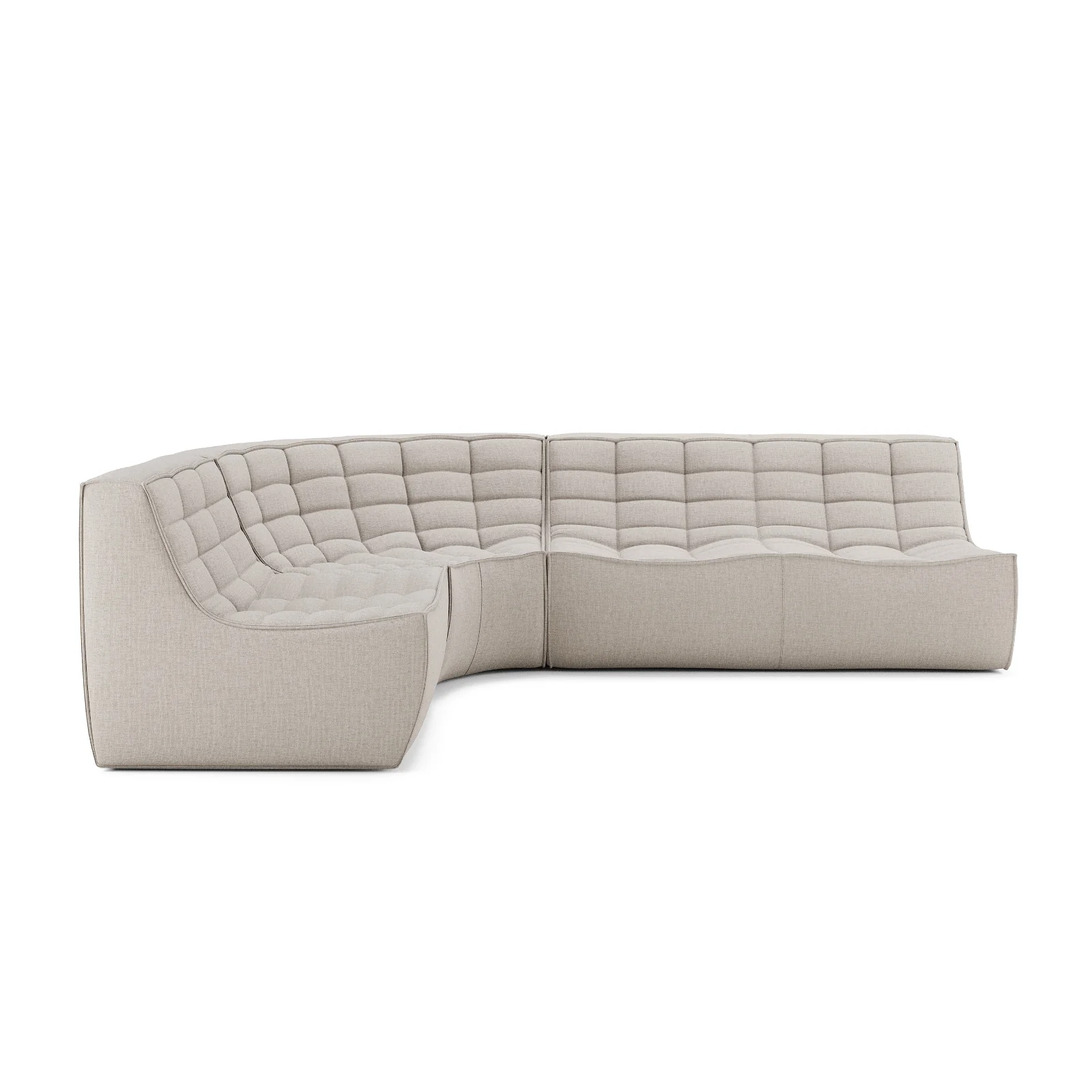 High-Performance N701 Modular Sofa Set Beige 260cm High-End