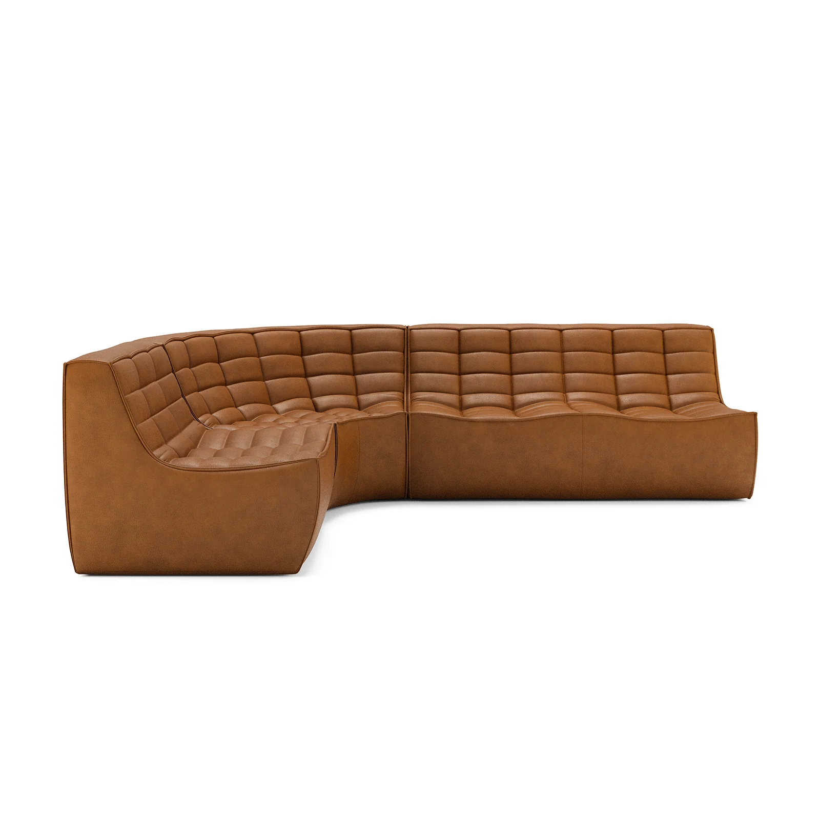 Pure N701 Modular Sofa Set Old Saddle 260cm Next-Generation