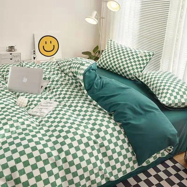 Reliable Plaid Bedding Set Trusted