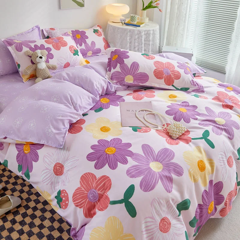 Traditional Pastel Harmony Floral Bedding Sophisticated