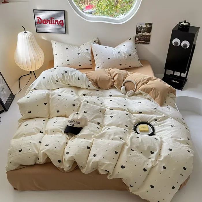 Unique Must Be Love Bedding Set High-Performance