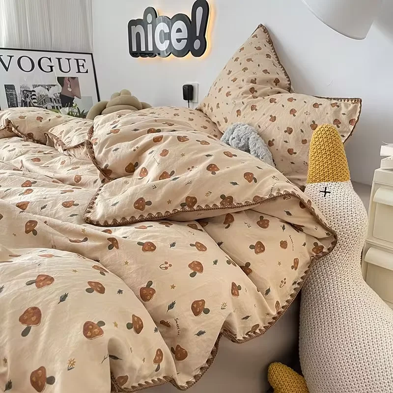 Proven Mushroom Bedding Set Enhanced