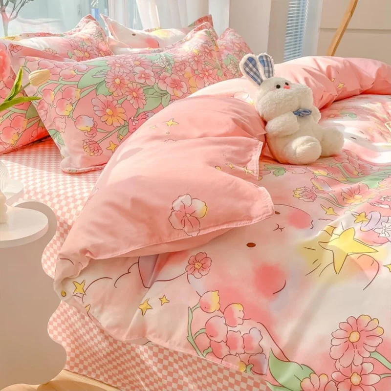 Safe Cute Bunny Bedding Set Official