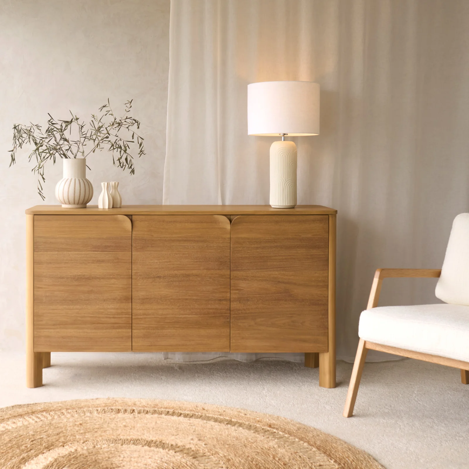 Fast Page Sideboard Teak 150cm Environmentally Friendly