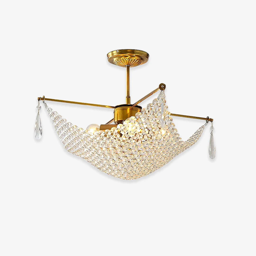 Breathable Corona Chandelier Environmentally Friendly