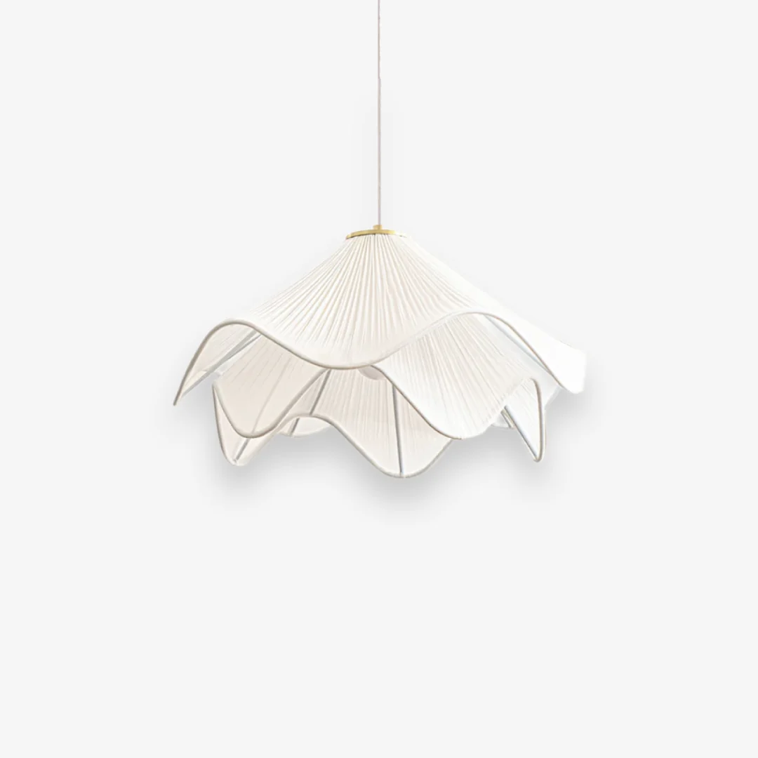 Soft White Wave Art Pendant Lamp Trendy
