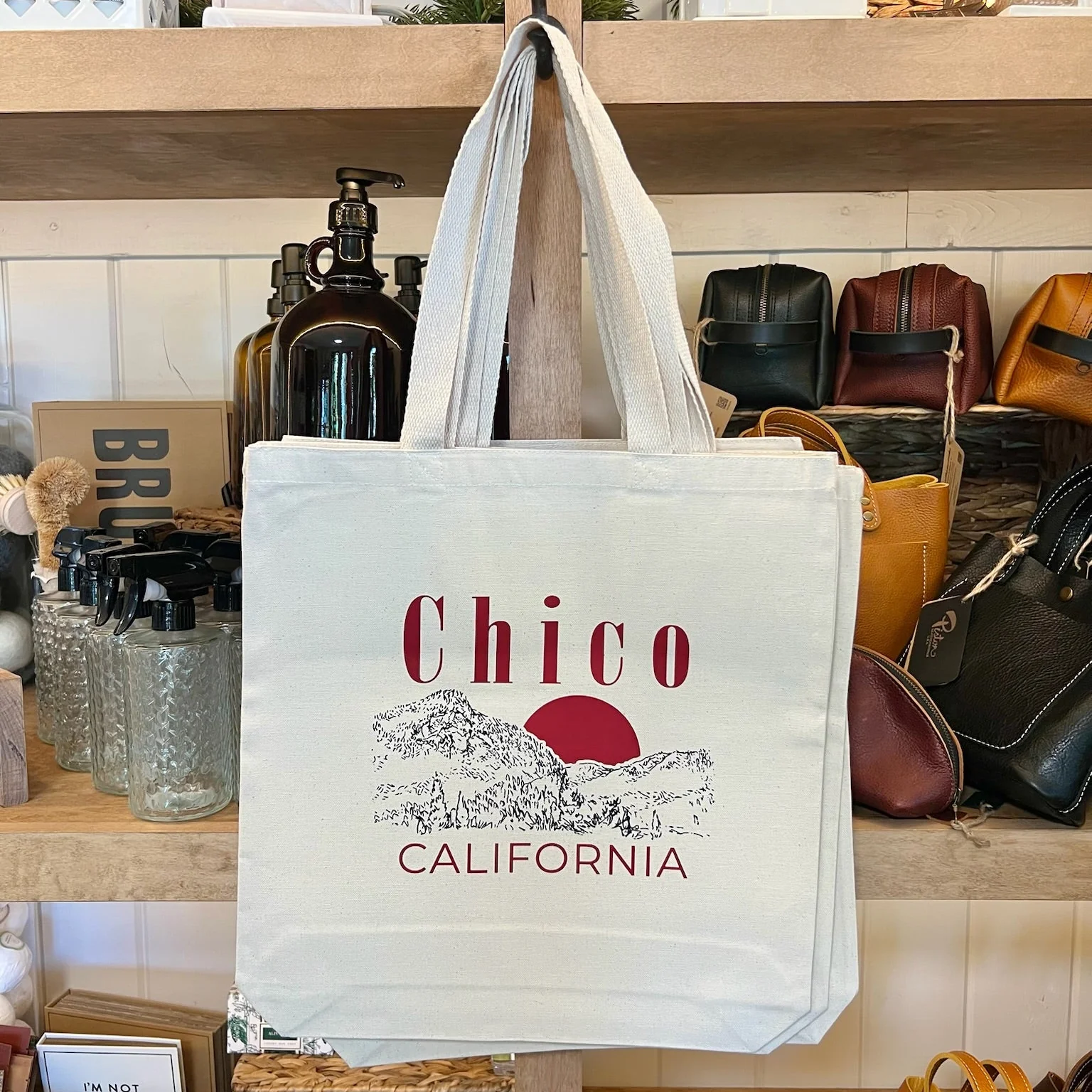 Eco-Friendly Chico California Canvas Tote Bag World-Class