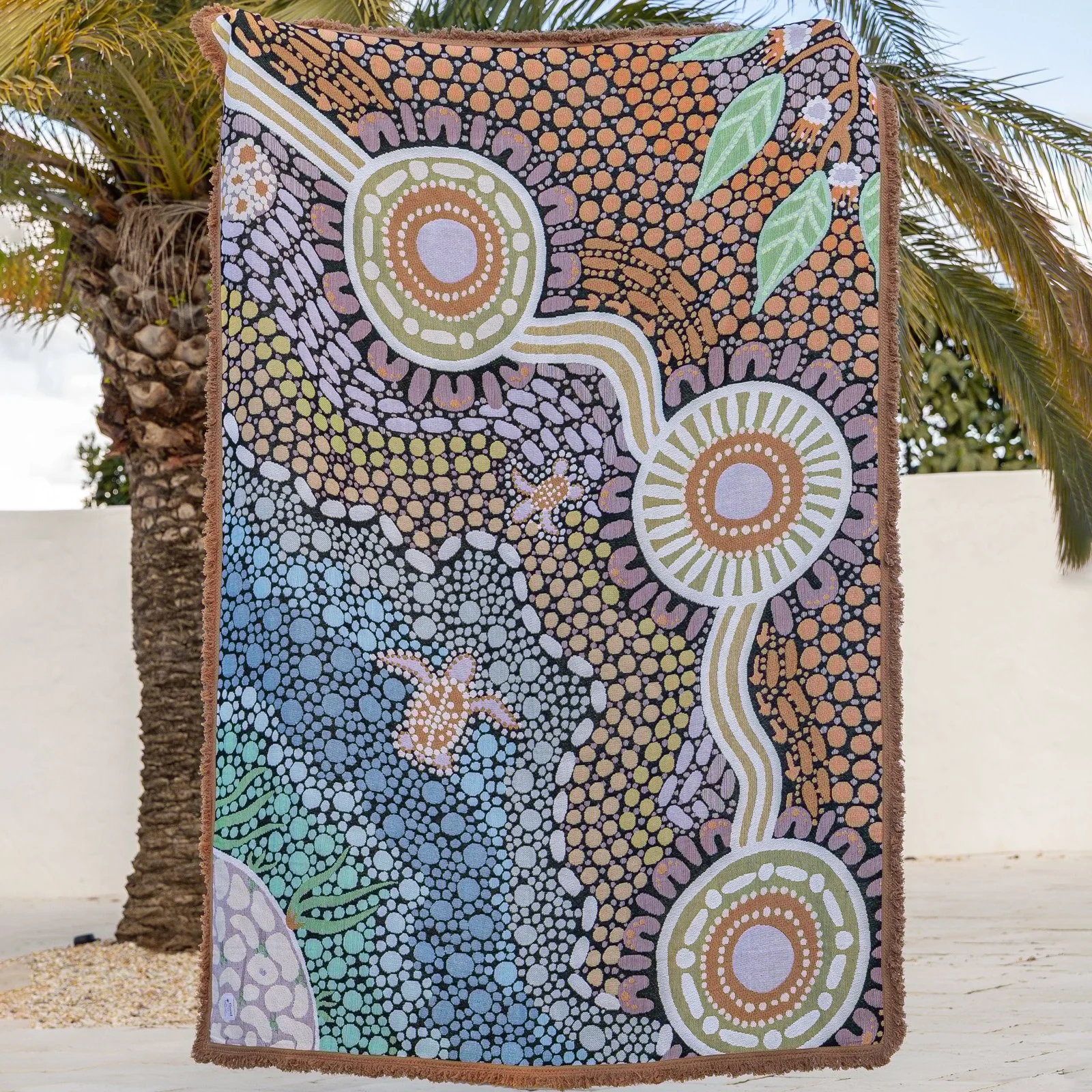 Official Cotton Throw Buggeiri 220cm Lightweight