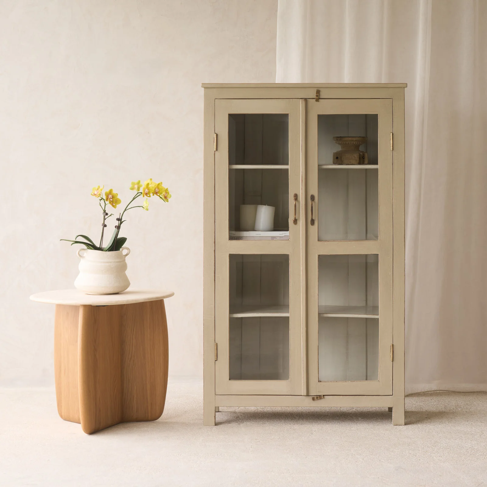 Practical Vintage Tall Cabinet Linen Advanced