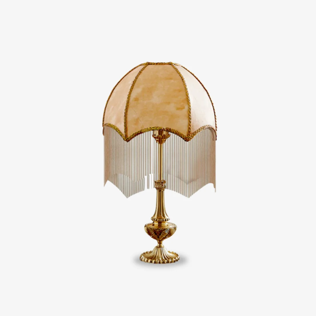 Expertly Made French Tassel Table Lamp Durable