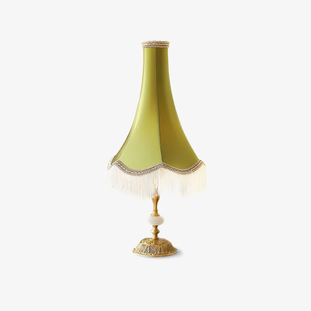 World-Class Nordic Tassel Table Lamp Contemporary