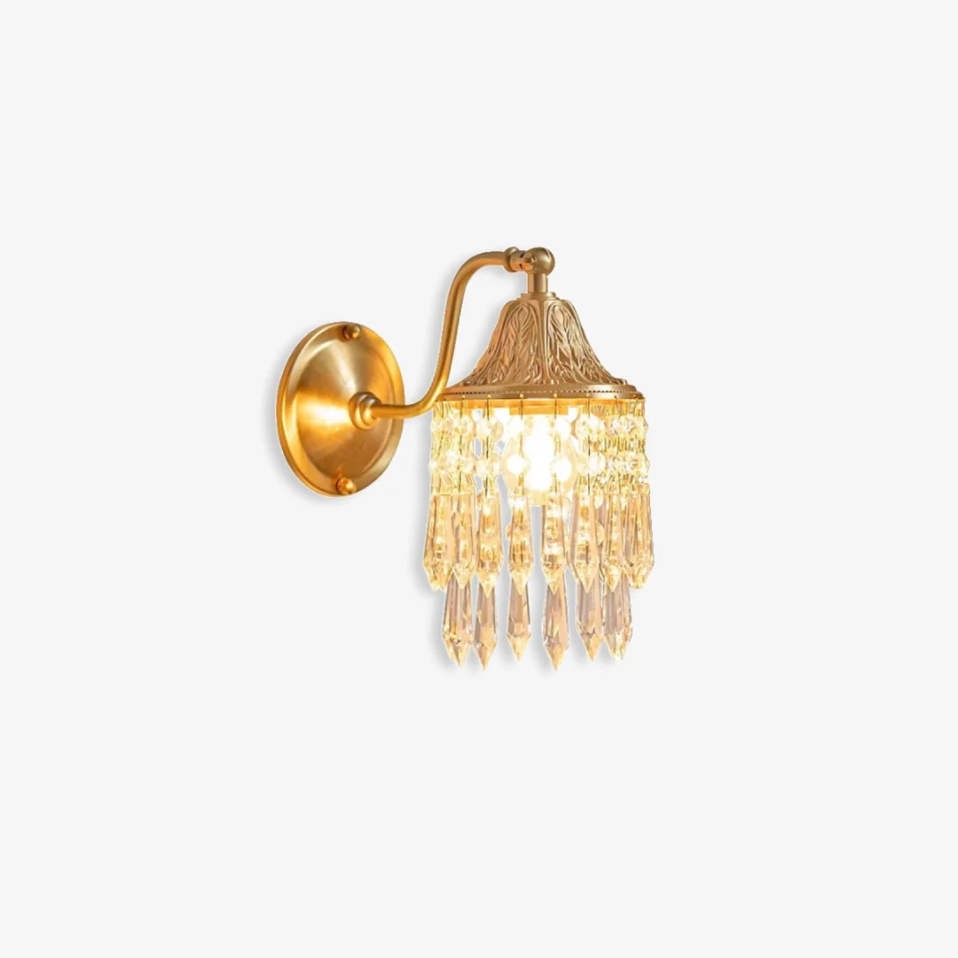 Powerful French Crystal Wall Lamp Healthy