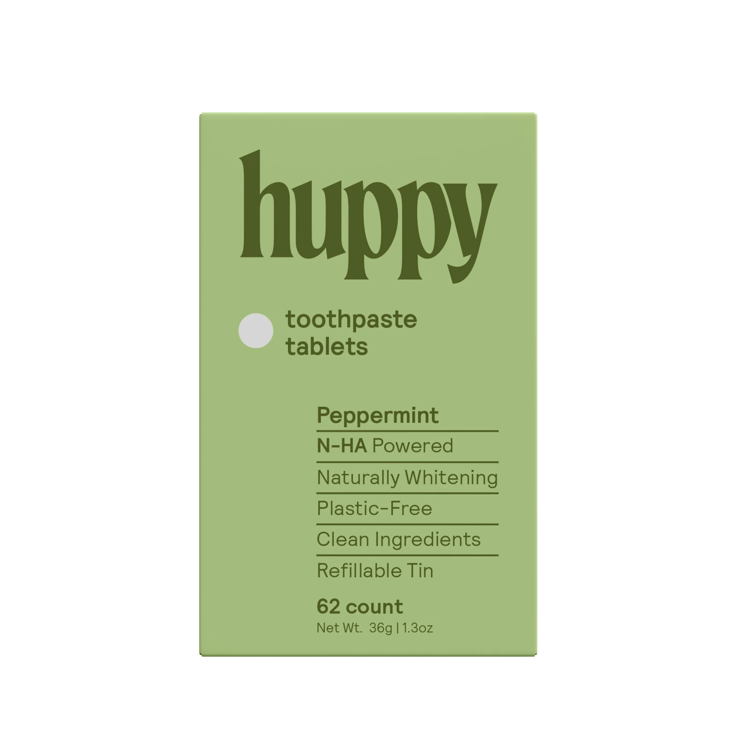 Fine Huppy n-HA Toothpaste Tablets with Tin Exclusive