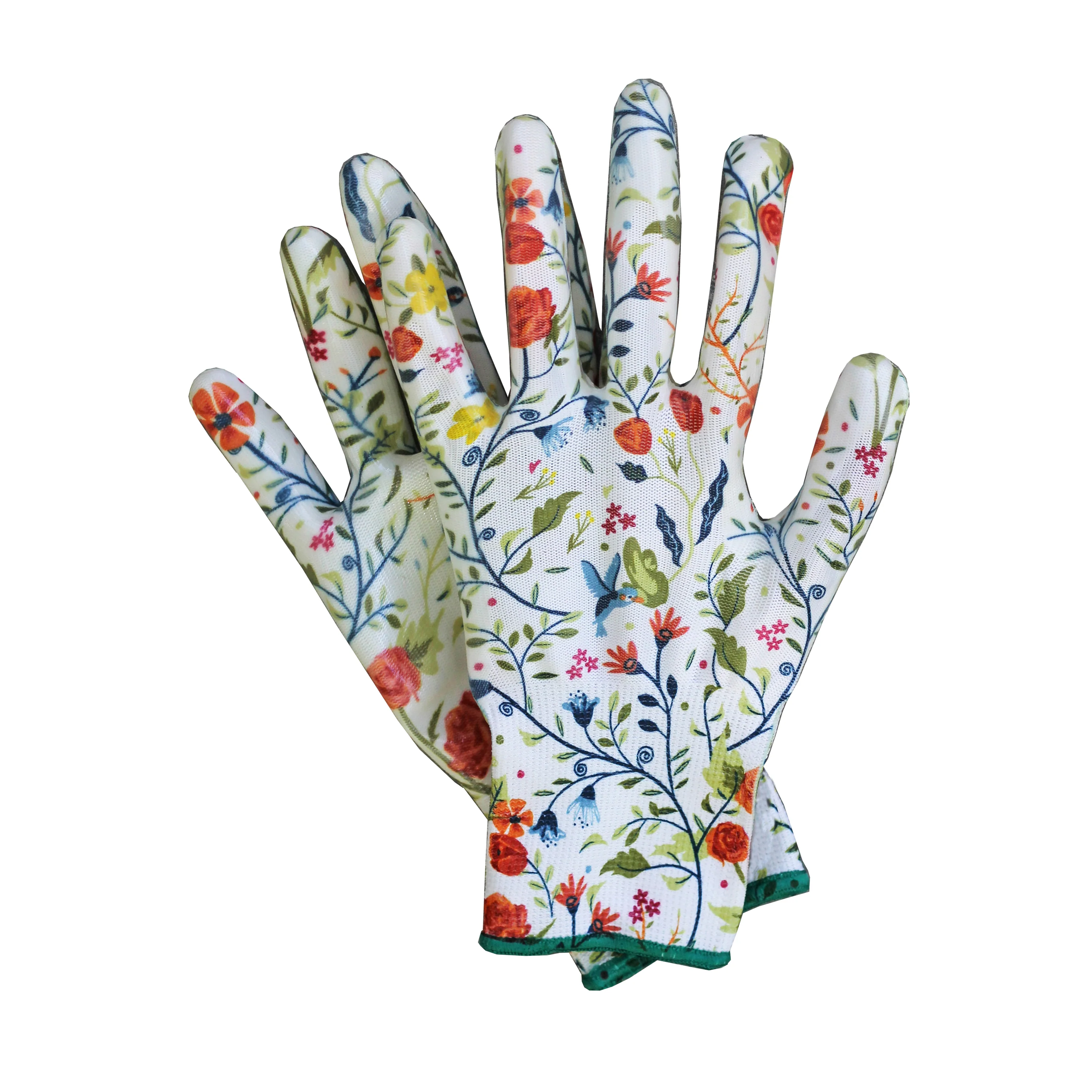Relaxed Womanswork Nitrile Weeder Gloves Luxury