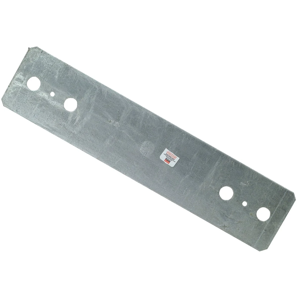 High-Grade Simpson Strong-Tie 4 in. x18 in. Hot Dipped Galvanized 7 Gauge Piling Strap Certified