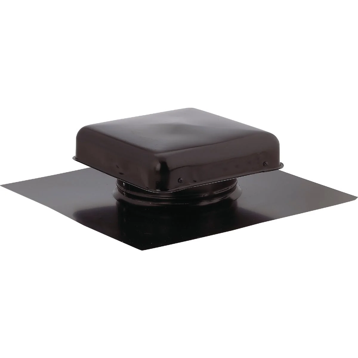 High-Quality NorWesco 7-3 4 Galvanized Steel Black Static Roof Mount Attic Vent Lightweight