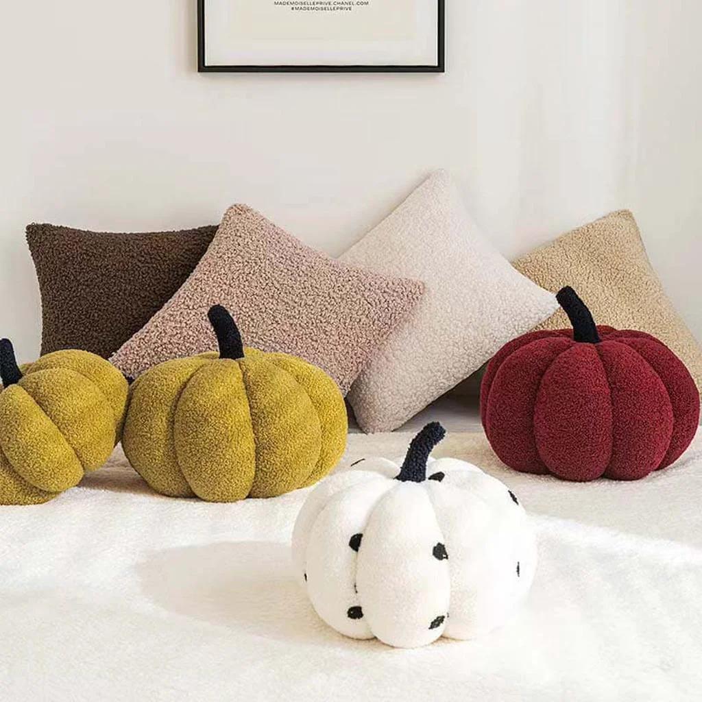 Comfortable Decorative Pumpkin Pillow High-Quality