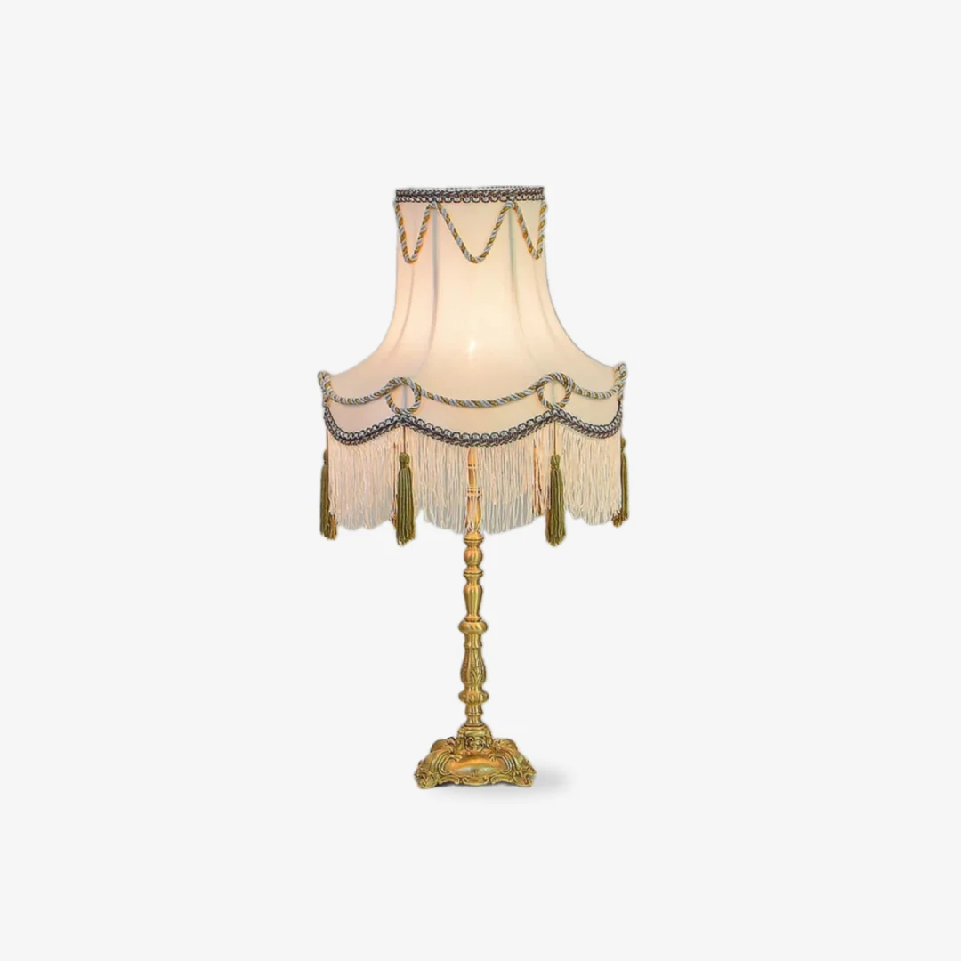 Carefully Designed Wiener Tassel Table Lamp Smooth