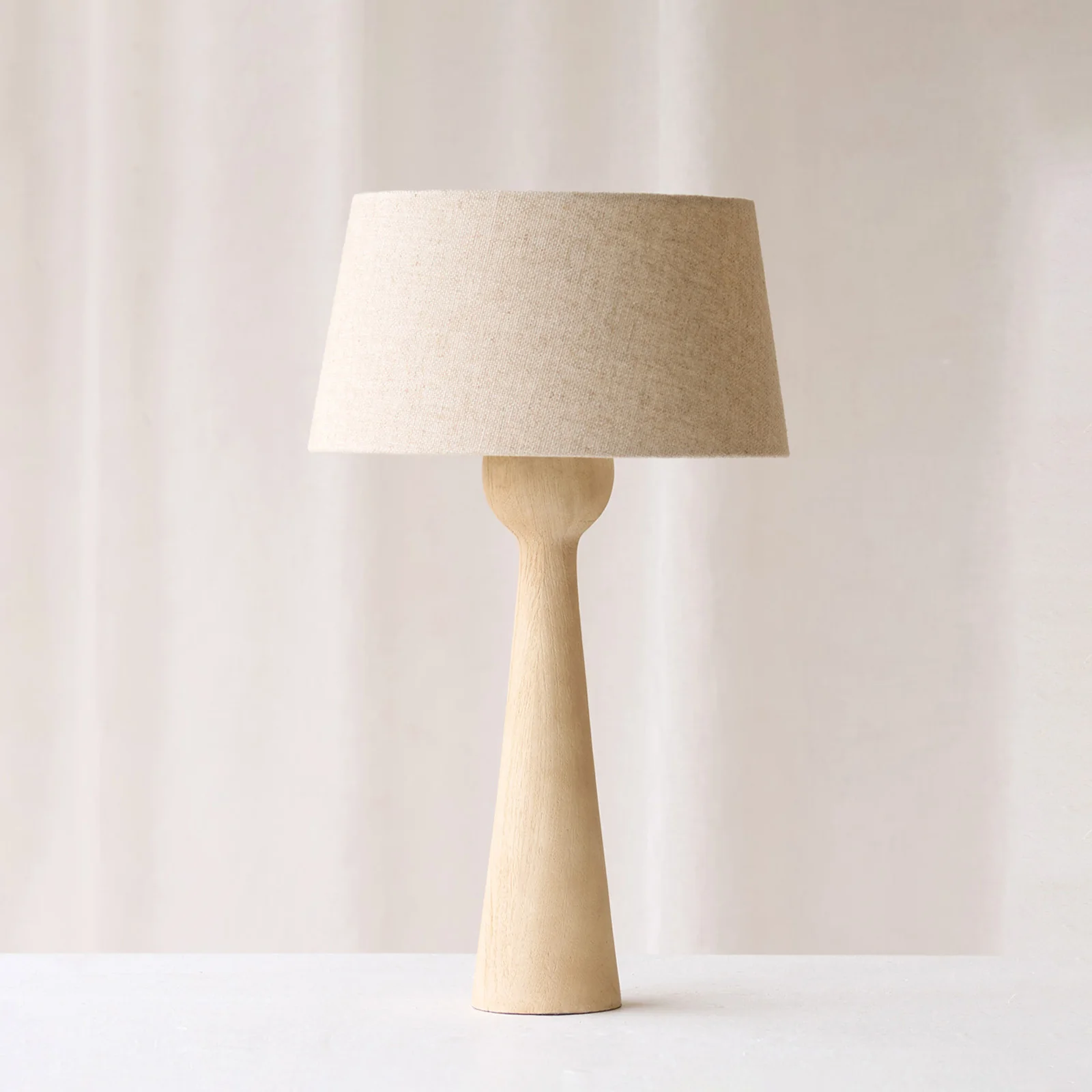 Soft Festina Table Lamp Natural 38cm Fine