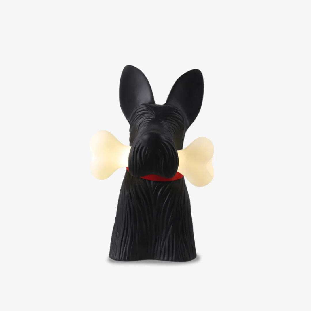 Prestigious Puppy Resin Table Lamp Versatile