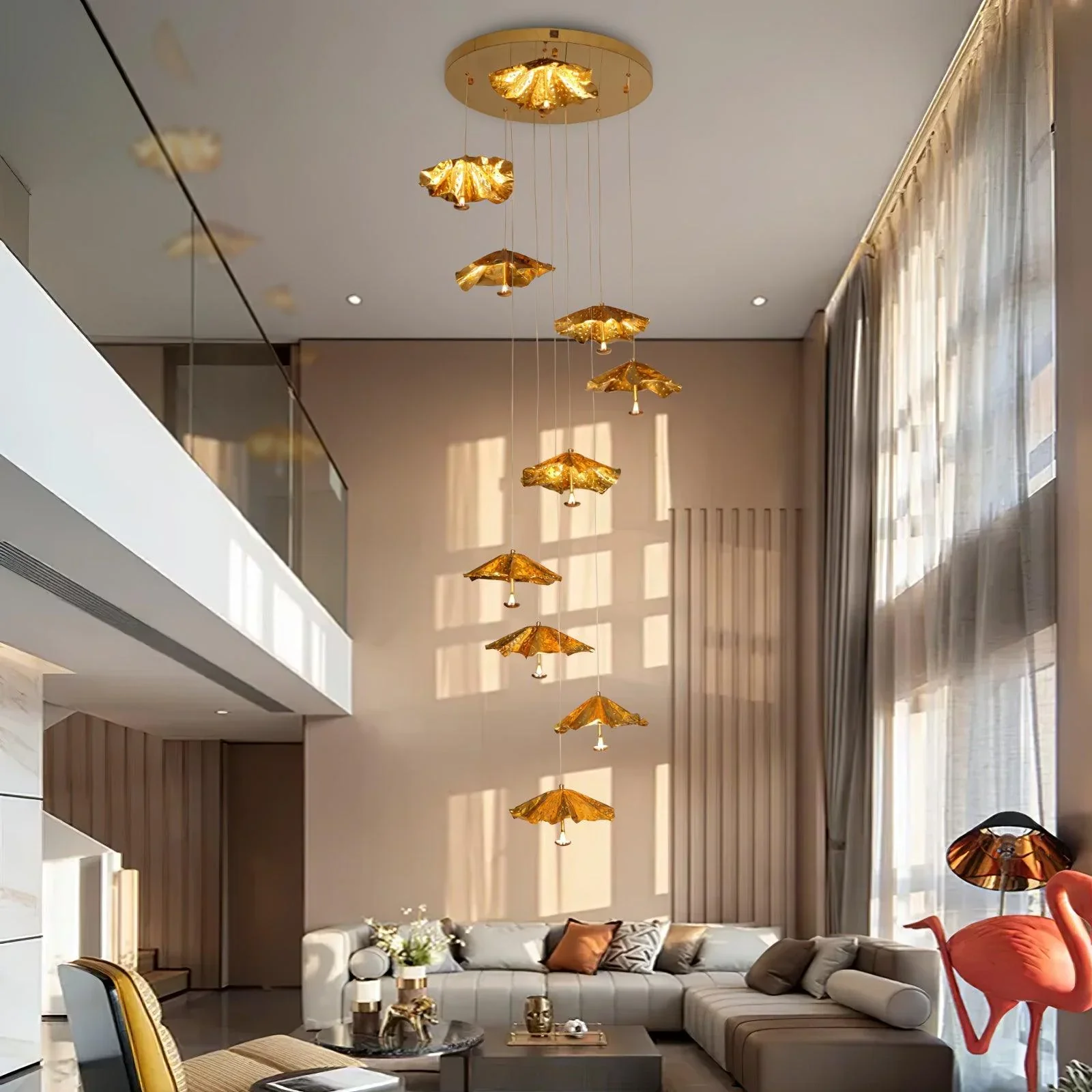 Fast Modern Livra Chandelier Relaxed