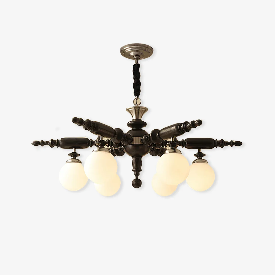 Environmentally Friendly Modern Rotating Stick Chandelier Selected