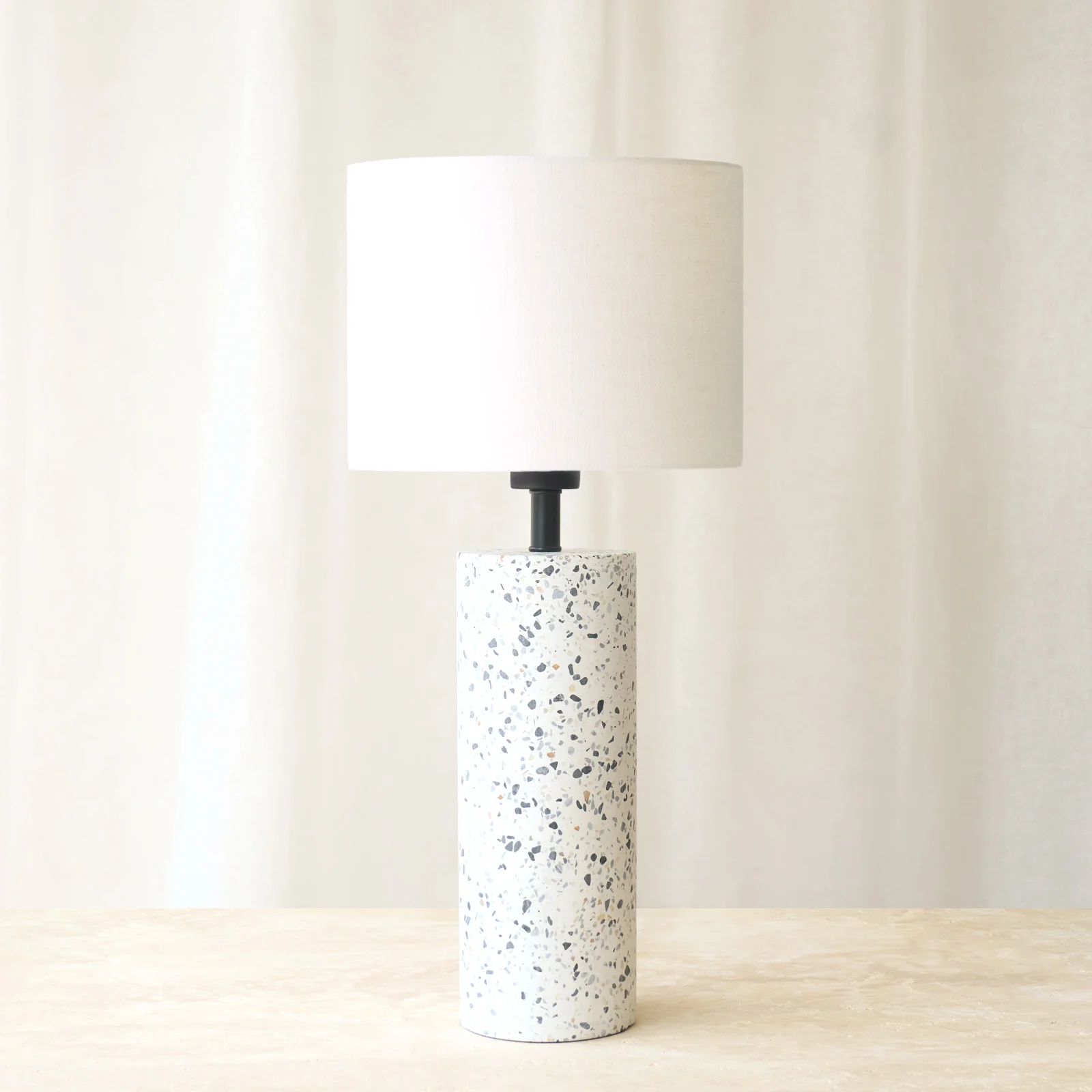Premium Randy Table Lamp Terrazzo 38cm Refined