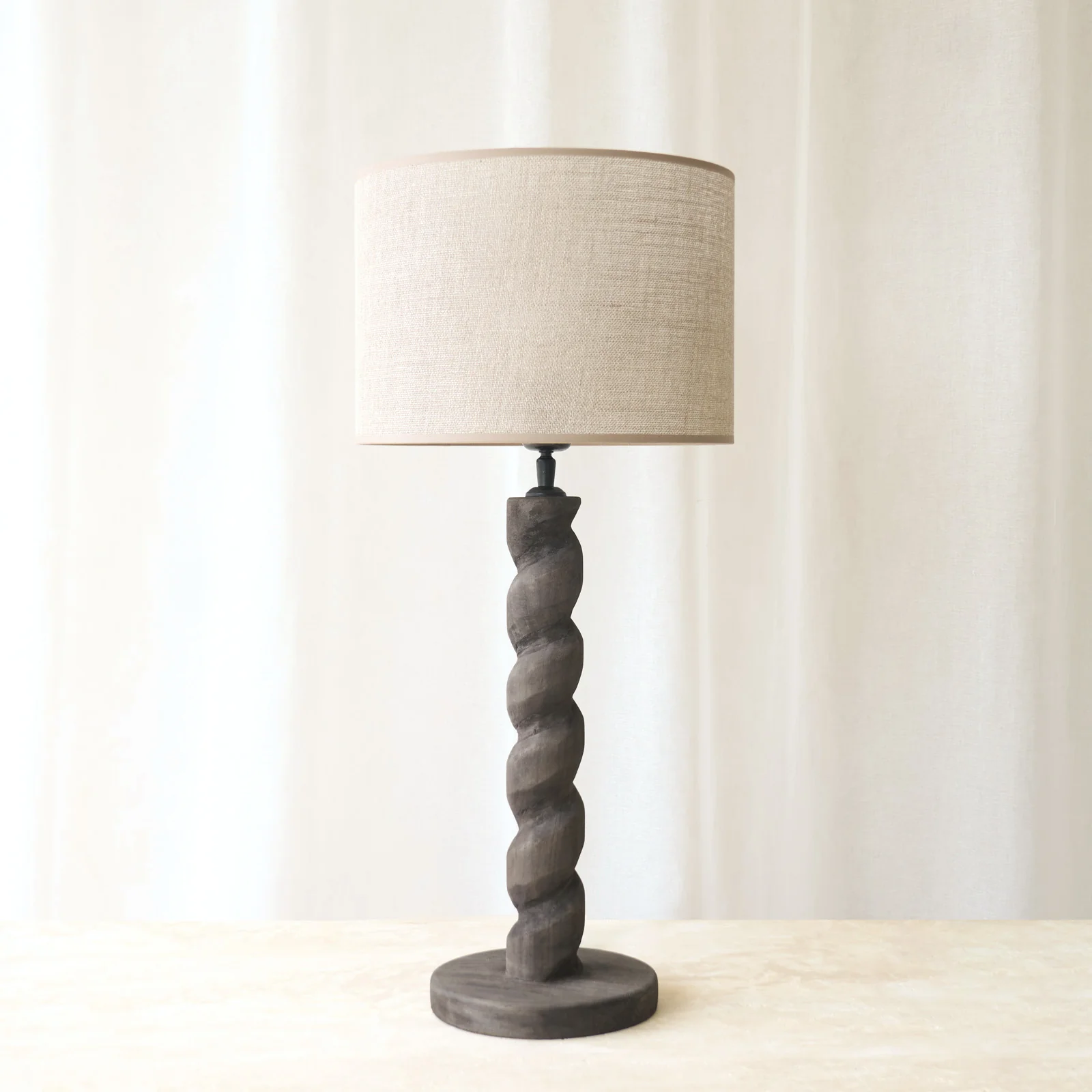 Convenient Nanno Table Lamp Brown 48cm High-Quality
