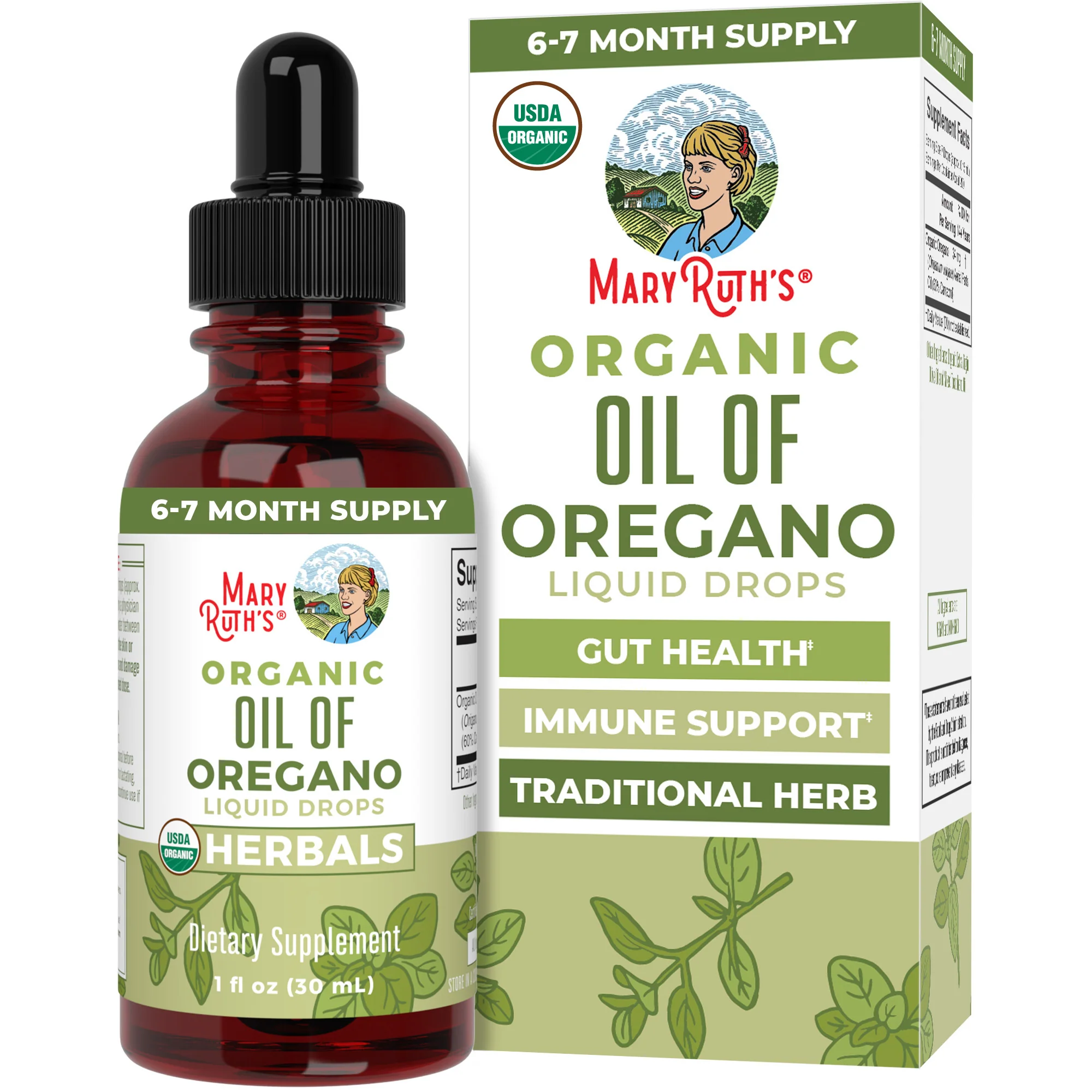 Powerful MaryRuth's Oil of Oregano Liquid Drops Original Design