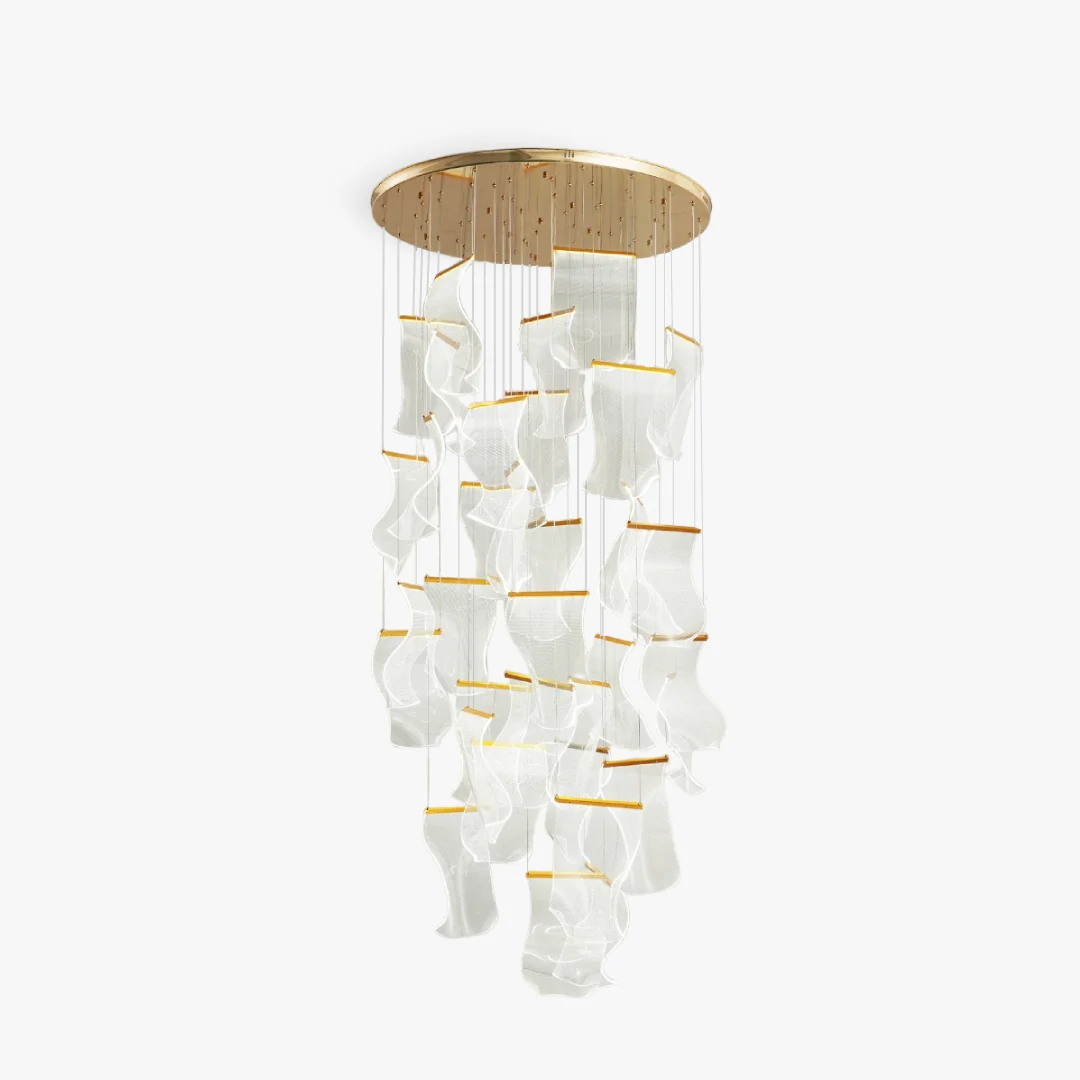 Fine Crafted Luxury Acrylic Chandelier Secure