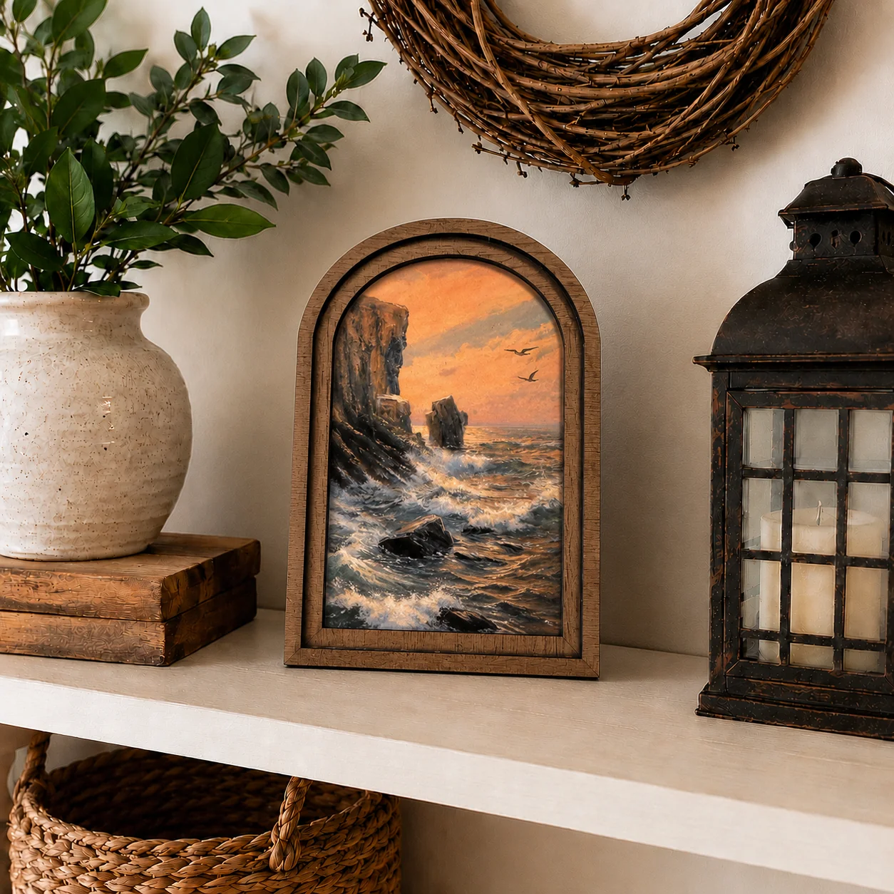 Elite Summer Canvas Framed Prints Premium Material