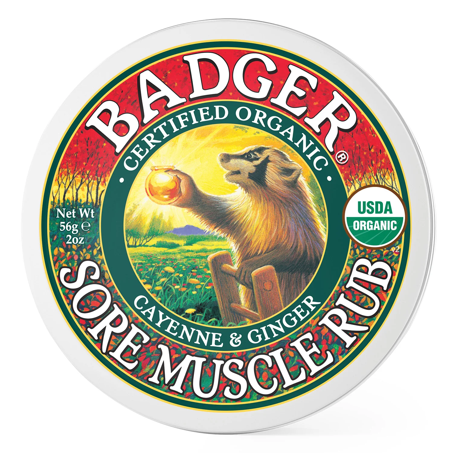 Traditional Badger Balm Sore Muscle Rub Durable
