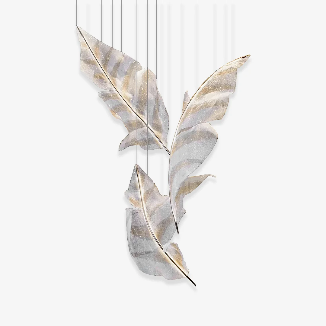 Quality Strelitzia Leaf Chandelier Contemporary