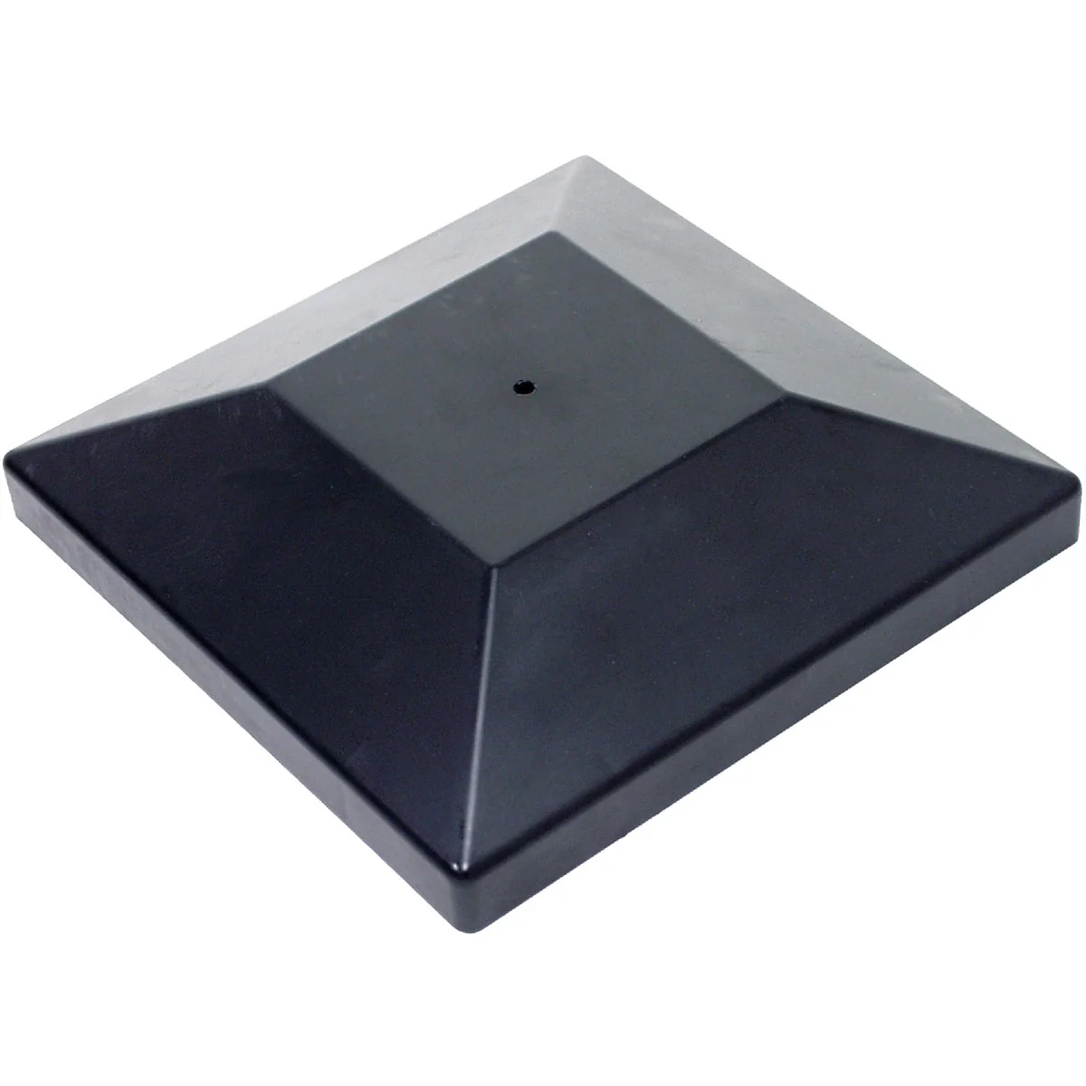 Consistent Outdoor Accents Decorative Black Post Cap for 6x6 Post Original Design