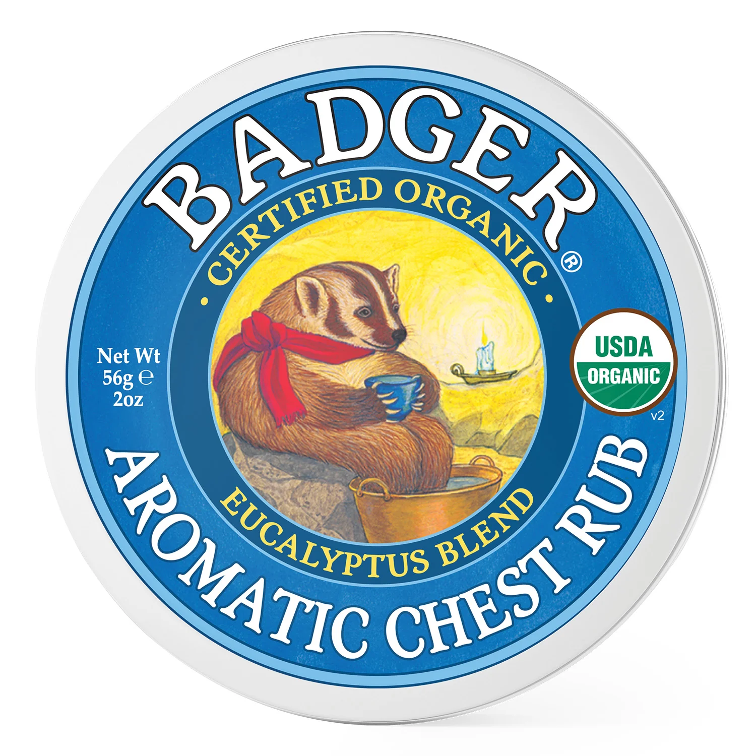 Selected Badger Balm Aromatic Chest Rub Pure