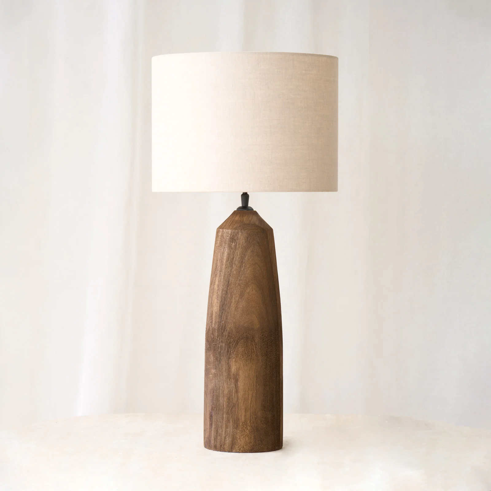 Authentic Trapani Table Lamp Brown 53cm Practical