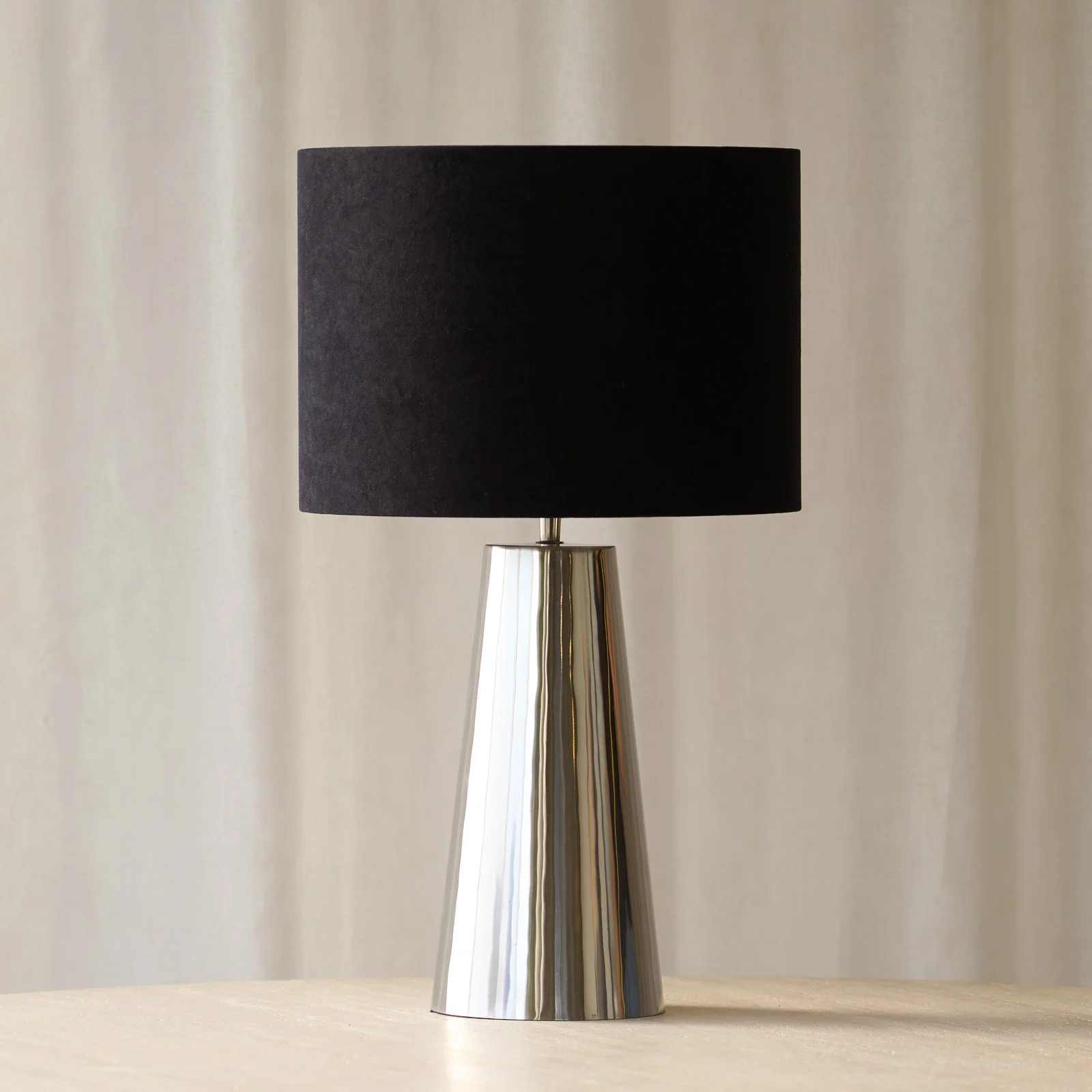 Consistent Yelos Table Lamp Nickel 39cm Verified