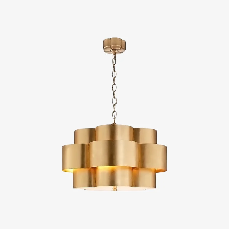 Stylish Arabelle Gold Pendant Lamp Clean