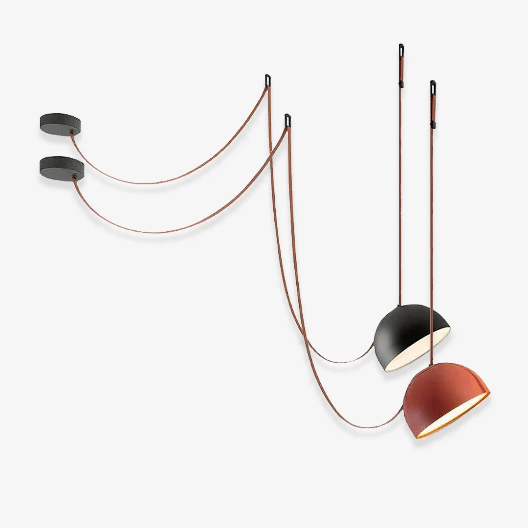 Expertly Made Belts Combination LED Pendant Light Sustainable