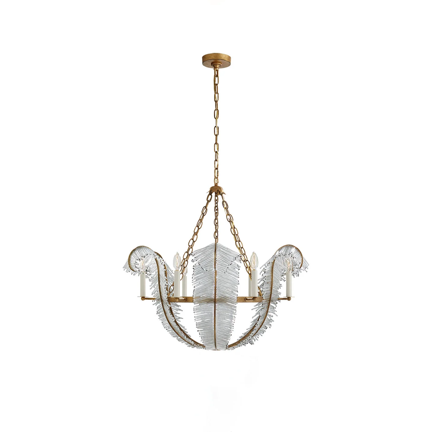 Breathable Calais Vintage Scroll Design Chandelier High-Quality
