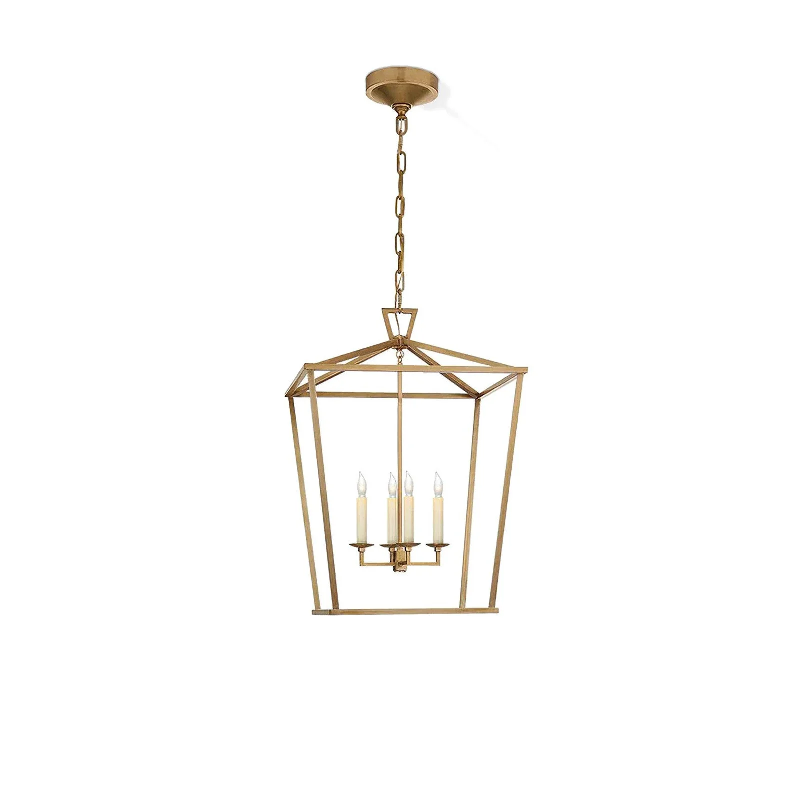 Certified Gold Lantern Pendant Chandelier Reusable