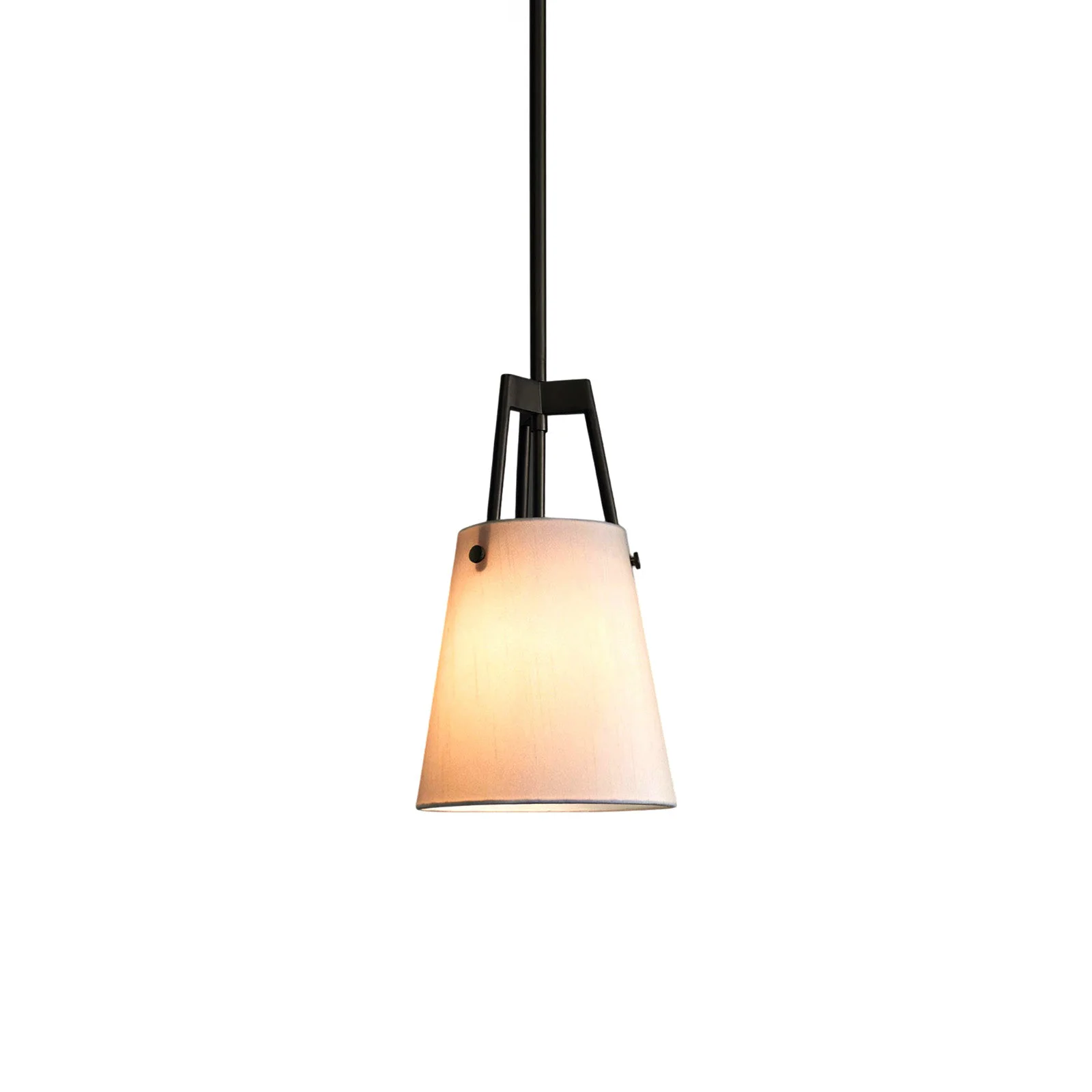 Smart Modern Fabric Shade Corniche Pendant Lamp Practical