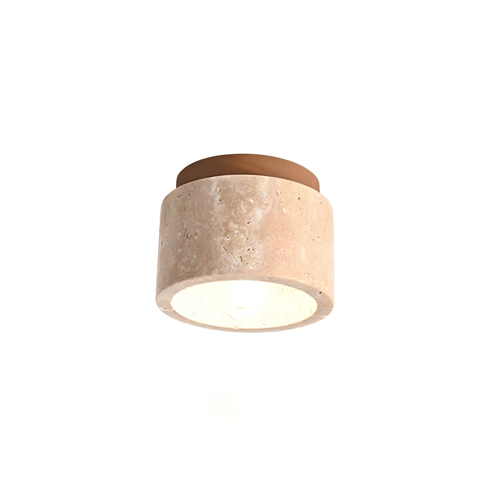 Elite Minimalist Rustic Stone Ceiling Light Breathable