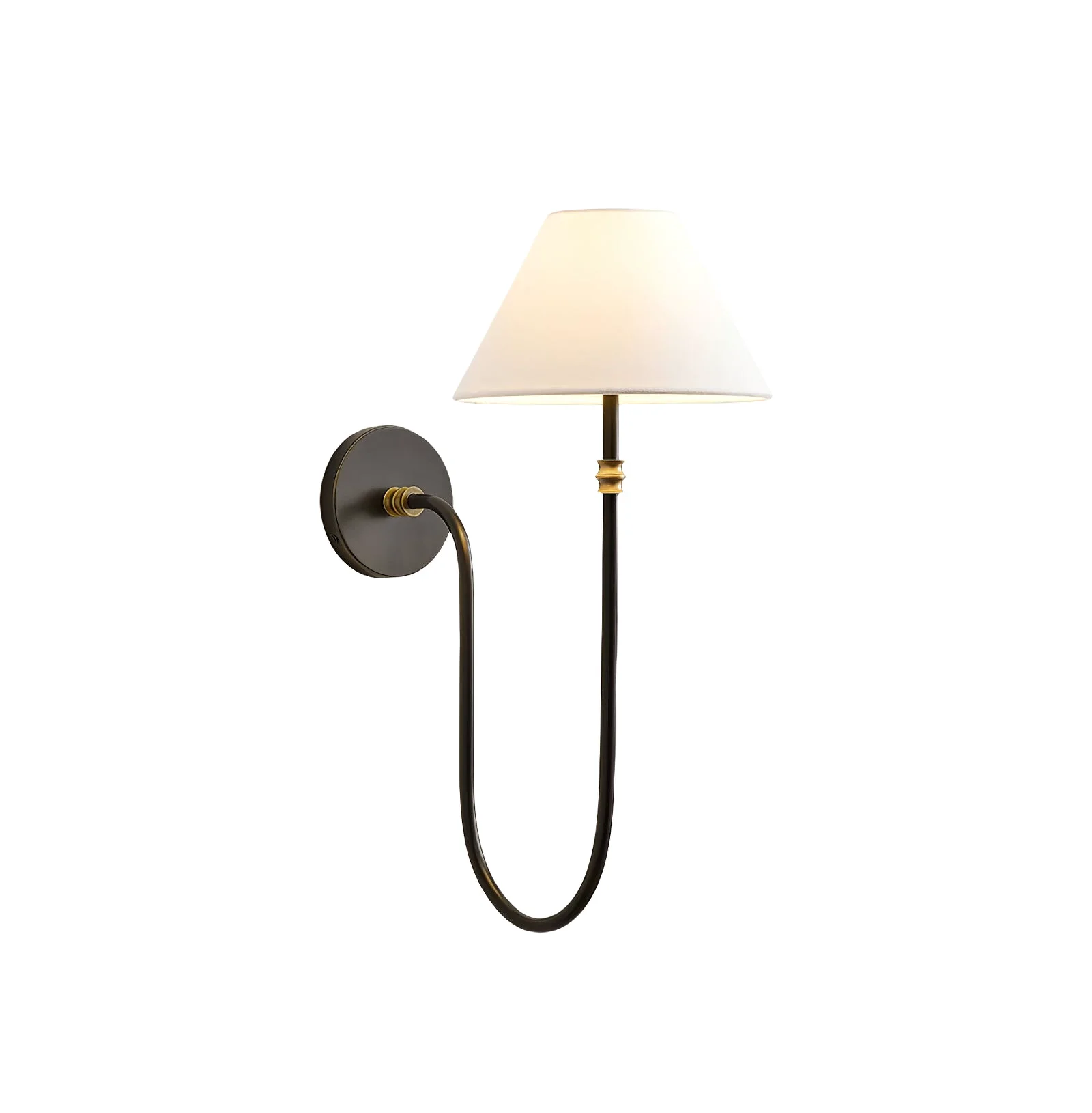 Efficient Collins Shaded Wall Light Reusable